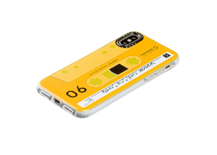 Чехол для iPhone Xs Max Tify кассета желтый