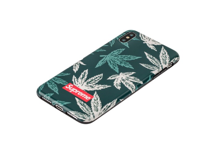 Чехол для iPhone Xs Max  IMD canabis