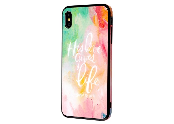 Чехол для iPhone Xs Max glass 