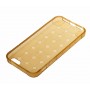 Чехол квадрат для iPhone 5 золотитсый