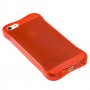 Чехол противоударный Hockey для iPhone 5 красный