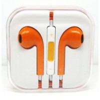 Гарнитура Hi Fi iPhone 3G/4G/4GS orange(вакум)пластиковый бокс