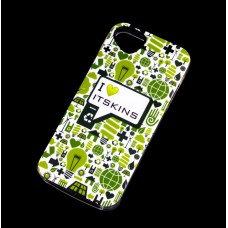 Накладка iPhone 5 I love iTSkins (APH5-PHANT-GREN) Phantom