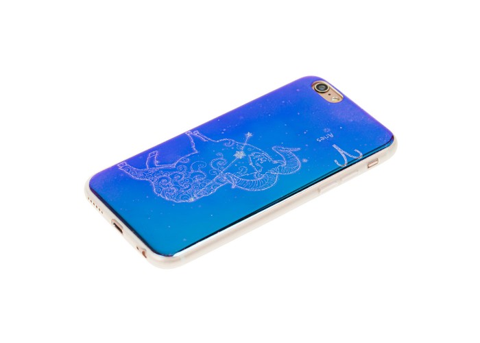 Накладка силиконовая перламутр зодиаки для iPhone 6 Aries