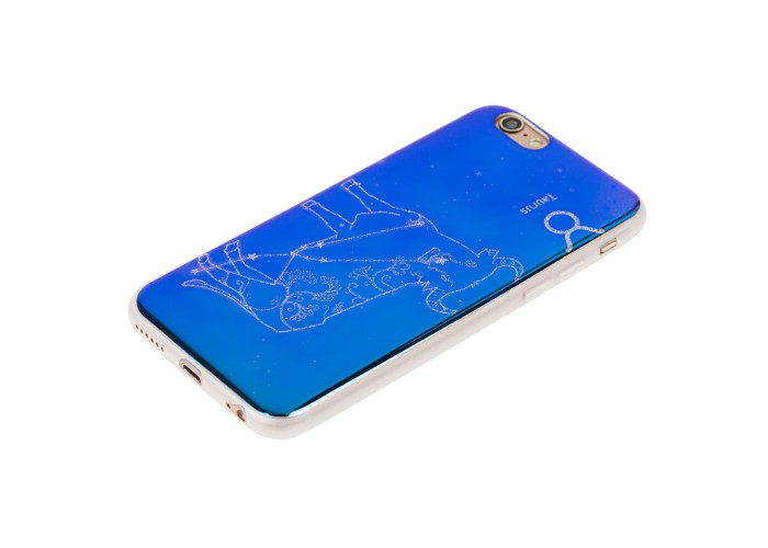 Накладка силиконовая перламутр зодиаки для iPhone 6 Taurus
