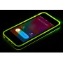 Светящийся TPU чехол ROCK Tube Series для iPhone 5 зеленый / Light Green