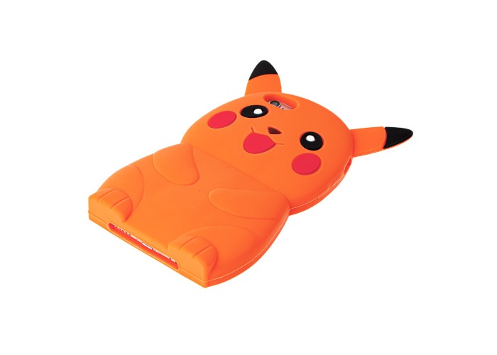 3D чехол Pokemon для iPhone 6 оранжевый