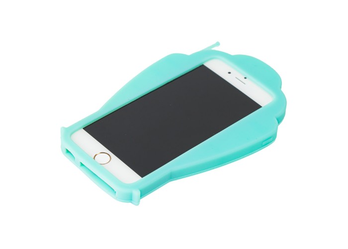 3D чехол ракушка для iPhone 6 бирюзовый
