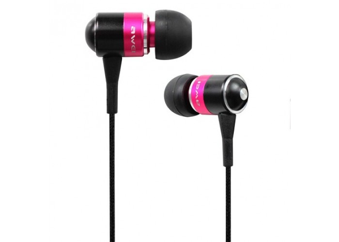 Hi-Fi MP3 AWEI ES-Q3i pink +mic