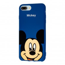 Чехол 3D для iPhone 7 Plus / 8 Plus Disney Mickey Mouse синий