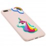 Чехол 3D для iPhone 7 Plus / 8 Plus Fairy tale единорог розовый