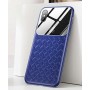 Чехол Baseus Glass Weaving для iPhone Xs Max синий