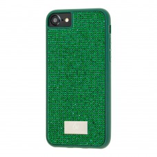 Чехол Bling World для iPhone 6 / 7 / 8 Circle Diamonds зеленый
