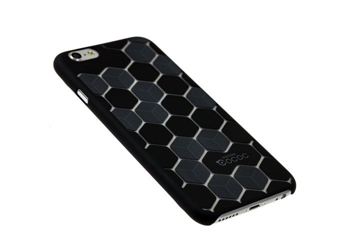 Чехол Cococ для iPhone 6 черный геометрия