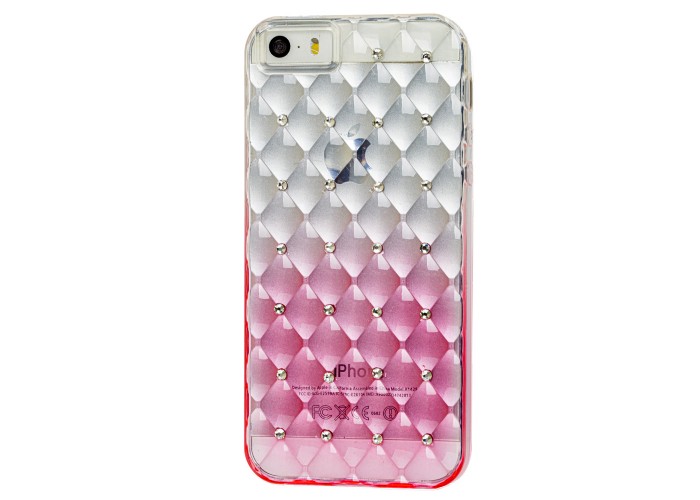Чехол Gelin для iPhone 5 gradient розовый