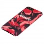 Чехол Ibasi & Coer для iPhone 7 Plus / 8 Plus матовое покрытие Brave красный