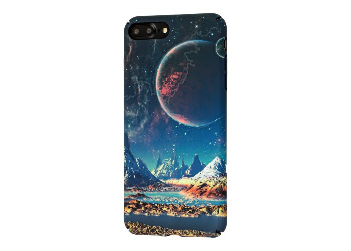 Чехол Ibasi & Coer для iPhone 7 Plus / 8 Plus матовое покрытие другая планета