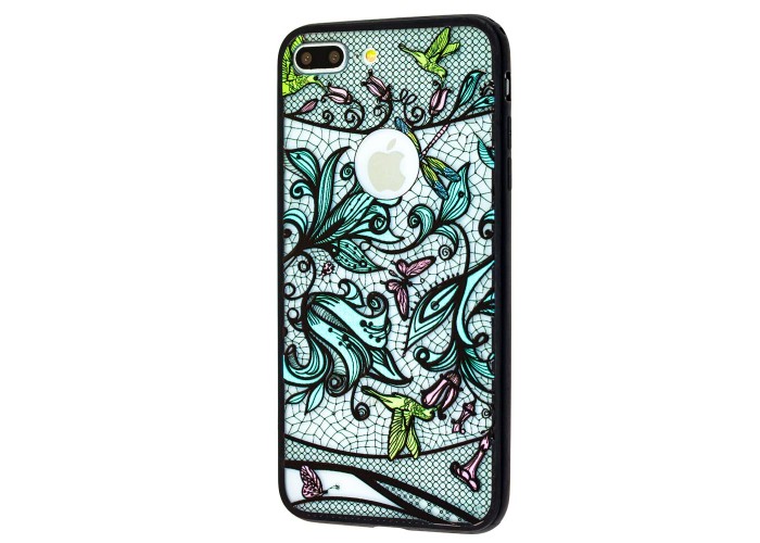 Чехол Luoya Flowers для iPhone 7 Plus / 8 Plus узор лилии