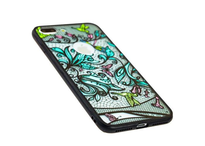 Чехол Luoya Flowers для iPhone 7 Plus / 8 Plus узор лилии