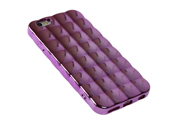 Чехол Mirrors для iPhone 6 розовое зеркало