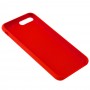 Чехол Silicone для iPhone 7 Plus / 8 Plus case красный
