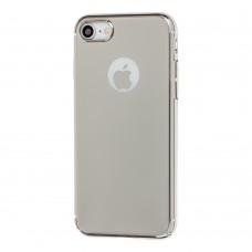 Чехол Voero Glossy для iPhone 7 / 8 с зеркальной серебристый
