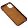 Чехол для iPhone 11 Leather croco full коричневый