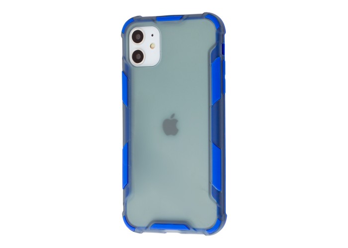 Чехол для iPhone 11 LikGus Armor color синий