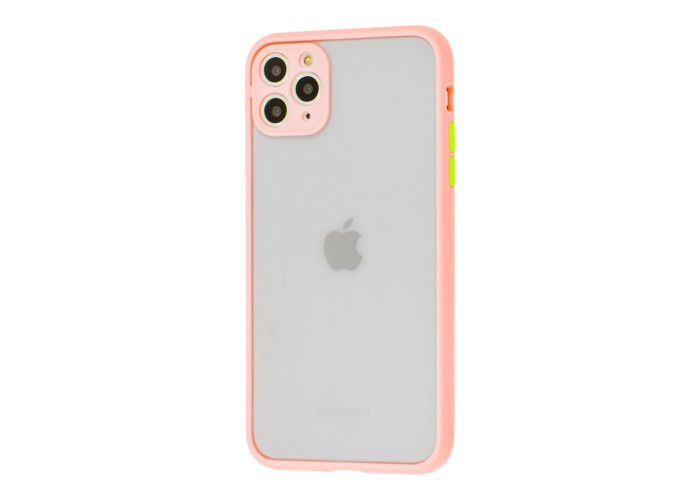 Чехол для iPhone 11 LikGus Totu camera protect розовый