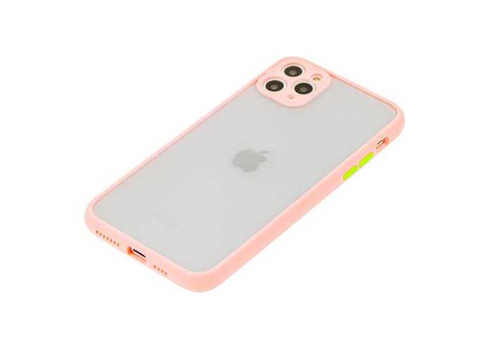 Чехол для iPhone 11 LikGus Totu camera protect розовый
