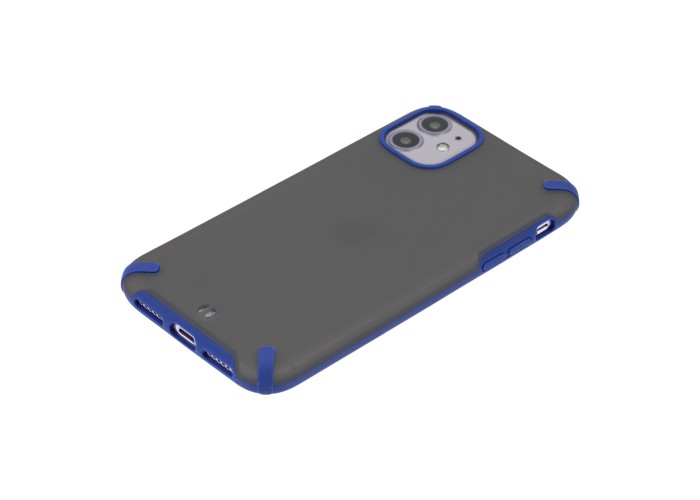 Чехол для iPhone 11 LikGus Touch Soft синий