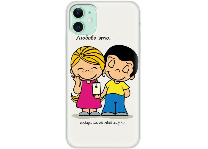 Чехол для iPhone 11 Mixcase для влюбленных 26