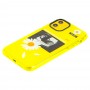 Чехол для iPhone 11 Neon print ромашка