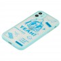 Чехол для iPhone 11 Picture shadow matte Donald Duck бирюзовый