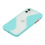 Чехол для iPhone 11 Totu wave бирюзовый