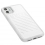 Чехол для iPhone 11 off-white leather белый