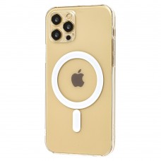 Чехол для iPhone 12 Pro MagSafe J-case прозрачный