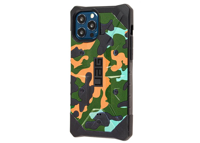 Чехол для iPhone 12 / 12 Pro UAG Pathfinder ударопрочный хаки оранжевый