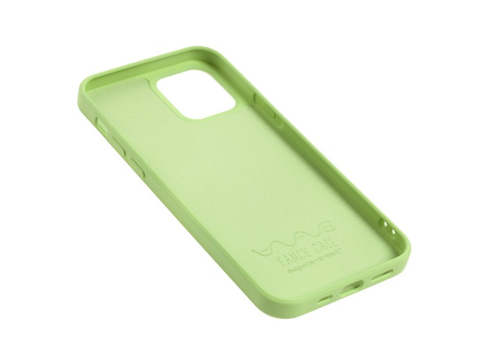 Чехол для iPhone 12 / 12 Pro Wave Fancy animals / mint gum