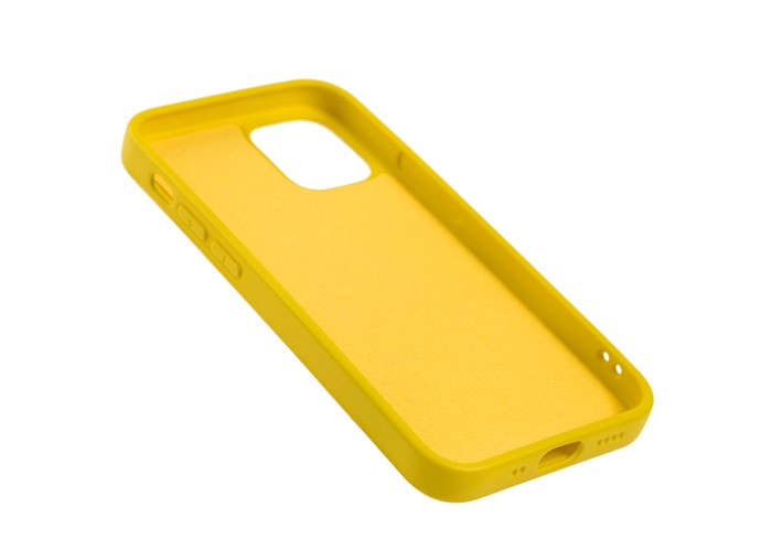 Чехол для iPhone 12 mini Art case желтый