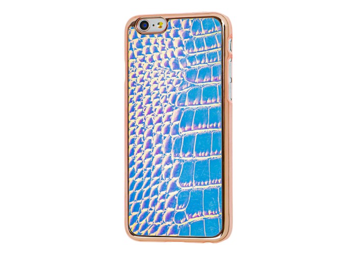 Чехол для iPhone 6 Plastic Crocodile розовый