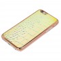 Чехол для iPhone 6 Plastic Crocodile розовый