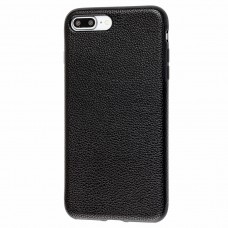 Чехол для iPhone 7 Plus / 8 Plus Grainy Leather черный
