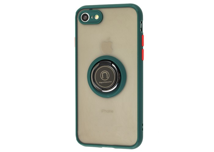 Чехол для iPhone 7 / 8 LikGus Edging Ring оливковый