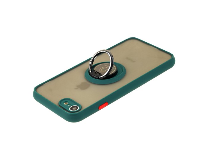 Чехол для iPhone 7 / 8 LikGus Edging Ring оливковый