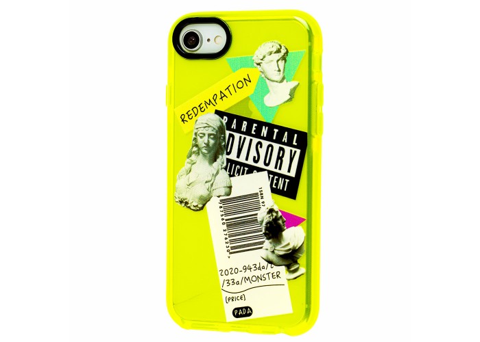 Чехол для iPhone 7 / 8 / SE 20 Neon print antique