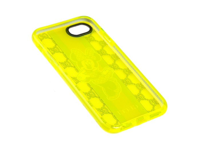 Чехол для iPhone 7 / 8 / SE 20 Neon print Минни Маус