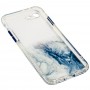Чехол для iPhone 7 / 8 / SE 20 Transparent mramor бледно серый