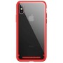 Чехол для iPhone X / Xs Baseus See-through glass красный