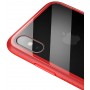 Чехол для iPhone X / Xs Baseus See-through glass красный